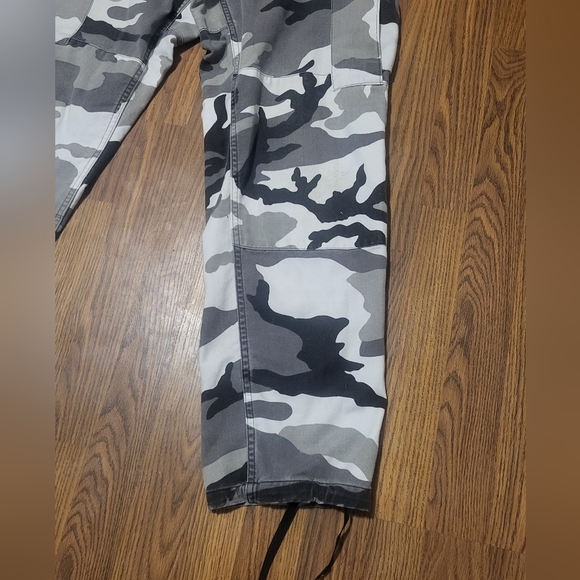 U.S. Army Hot Weather Woodland Camo BDU Combat Trousers Men’s W27 Military Style - Picture 3 of 10